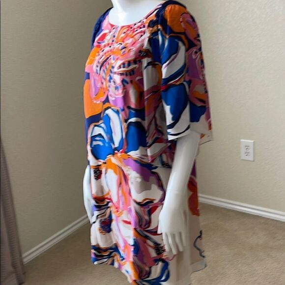 Anthropologie Maeve Vero Silk Tunic Dress Medium - Picture 4 of 10